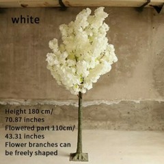 Artificial cherry tree simulation plant fake flower tree decorations