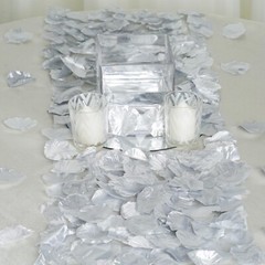 4000 Silver Silk Rose PETALS Wedding Party Light Gray Supplies Light Gray SALE