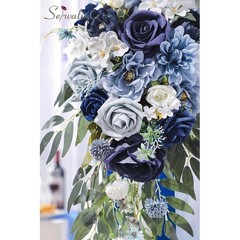 Artificial Wedding Bouquet Silk Floral Arrangement Bridesmaids & Events New