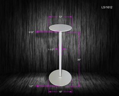 Decorator PEDESTAL, Heavy load, event decorator, solid steel, Florists,