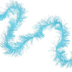 5Ft Feather Boa, 4 Pcs Artificial Fluffy Feather Boas, Sky Blue