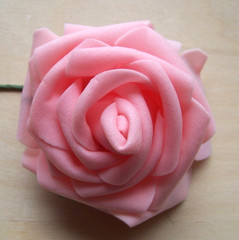 50 Artificial Flower Foam Light Pink Roses Wedding Bouquet Party Shower