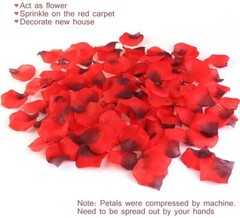 5000PCS Red Artificial Fake Rose Petals Wedding Romantic Event Party Decor USA