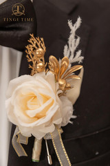 Boutonniere for Men, Groom and Best Man Boutonniere for Wedding Ceremony Anniver