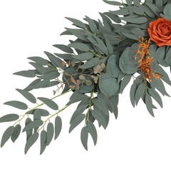 275cm Artificial Floral Garland Handmade Rattan Flower Garland For Wedding Party