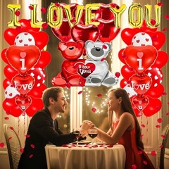 Valentines Balloons,Valentines Day Decorations,Happy Anniversary Balloons,I
