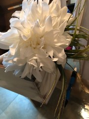 Bridesmaid bouquet White & Gold