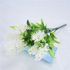 4pcs 7 Head Artificial Lavender Decorate Home & Office in November Sunshine Days
