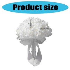 Modern Rose Bouquet for Bride Bridal Holding Flowers Wedding Photo Props