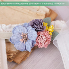 100-Pack Artificial Flower Stamen Kit, Mini Double Heads Flower Stamens Pistil,