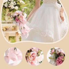 Wedding Bouquet Toss Bouquet Ornament Decorative Floral Centerpiece for Ceremony