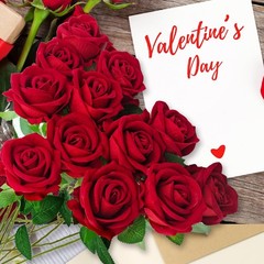 12 Pcs Velvet Rose Artificial Flowers with Long Stems, Real Touch Fake Roses