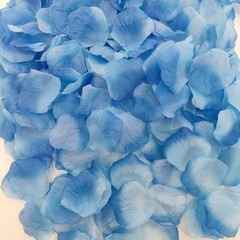 1500 PCS Separated Artificial Orange & Red Rose Petals Sunset Flower