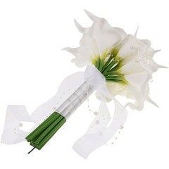 Lily Bouquet Artificial Flower Bridal Bride Bouquets for Wedding