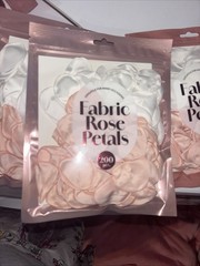800 Pc Flower Petals for Flower Girl,Rose Petals for Wedding,Silk Pink And White