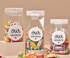 120 Pcs Wedding & Baby Shower Favor Stickers: 120 X Our Favorite Stickers, 1.6 –