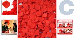 4000 Red Silk Rose Petals for Enchanting Decor – Weddings & More