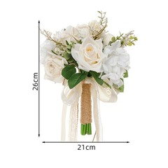 Wedding Bouquet for Bride Bridal Bouquet with Ribbons Elegant Decorative Bride