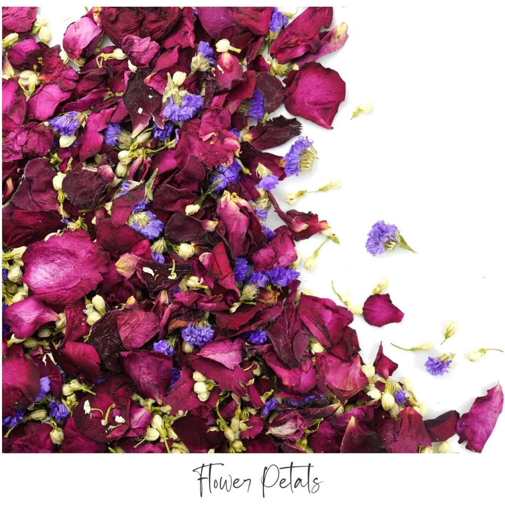 Instagram-Worthy Wedding Flower Petals – 50 Pack Rainbow Mix