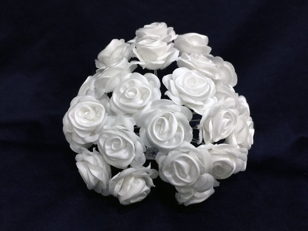 72 Flower Bridal Victorian Roses.Large or Small Size .Pick Your Color!