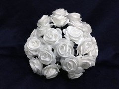 72 Flower Bridal Victorian Roses.Large or Small Size .Pick Your Color!