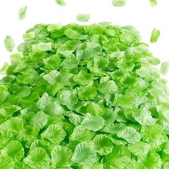 PCS Rose Petals Silk Rose Petals for Romantic Night for Her Set 1500 Green