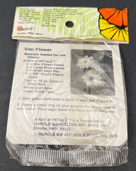 NOS 6 Packs Mangelsen’s A-Ray of Petals Pink Star Flower Petals 12 per Pack=72