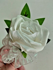 Hand Made Corsage and boutonniere Set