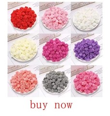 Artificial Flower Ten Head Silk White Rose Bundle Scrapbook Valentine Wedding Ou