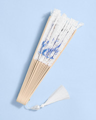 White Lace Bride to Be Folding Fan | Bridal Something Blue, Wedding Accessory, B