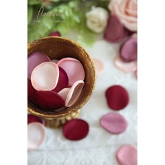 Satin Rose Petals 500 Count Wedding Decorations Table Scatter Party Supplies New