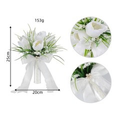 Decor Lightweight Artificial Flower Realistic Floral Handheld Bridal for