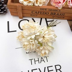 Silk Flower New Color Carnation Headdress Style Small Mori New DIY Material