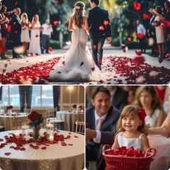 (Pre-separated, Scented) Artificial Silk Rose Petals for Romantic Valentines Day