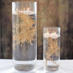 Metallic 6″ Mini Leaf Artificial Fern STEMS VASE FILLERS Wedding Centerpieces