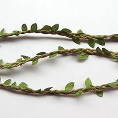 10M Artificial Vine Fake Foliage Leaf Plant Garland Rustic Wedding Home Decor