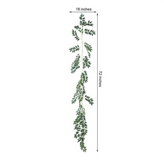 2 Light Green 12 ft long Honey Locust Artificial Foliage Botanical Garlands Sale
