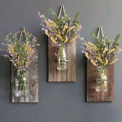 4Pcs Artificial Flowers Bundles Wild Flowers Bouquet Artificial Greenery Shru…