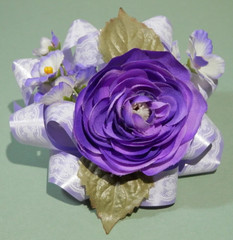 Purple Pin Corsage/Package Topper – Special Day Mother Birthday Anniversary Prom