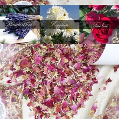 Dried Flower 100% Wedding Natural Biodegradable Confetti Dried Rose Petals