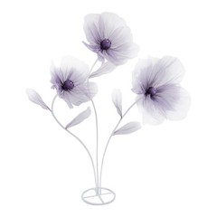 170cm Gradient Purple Artificial Flower for Wedding Decoration, Durable Design