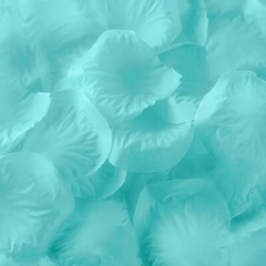 Aqua Blue Fake Silk Rose Petals – 100/Bag (QYAC-AQ23)