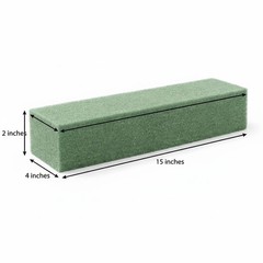 Dry Floral Foam Block Green Foam for Artificial Flowers Wedding Event Centerpiec