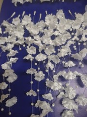 48 Piece Set, Vintage Corsage Bouquet Flowers, Millinery Orchids & Pearl Sprays