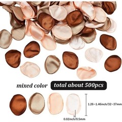 500pcs Artificial Flower Petals Wedding Decor Table Scatter Aisle Centerpieces