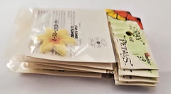 Vtg 13 Packs Mangelsen A-Ray of Petals Star Flower 12 Flowers/Pack Yellow 1979