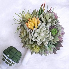 6 PCS Foam Floral Handle Bouquet Holders Handle Bouquet Holder for Floral Arr…