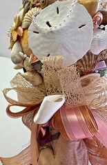 Custom Made Bridal Bouquet XL Multicolor Seashell Starfish Coastal Decor Boho XL