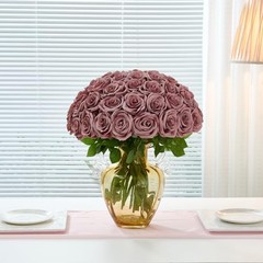 100 Pcs Artificial Roses Bulk Silk Dusty Rose Roses for Wedding Dustyrose