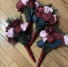 Set Of 4 bridesmaid bouquets